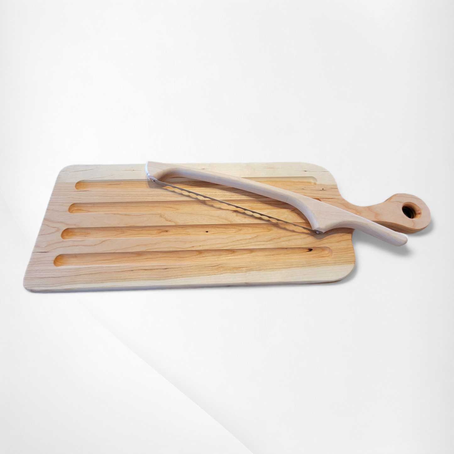 Bread Board and Knife