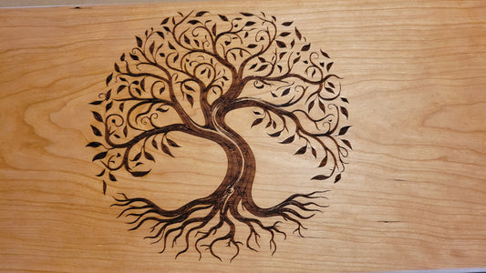 Tree of Life Serving Board