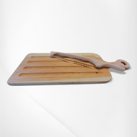 Bread Board and Knife