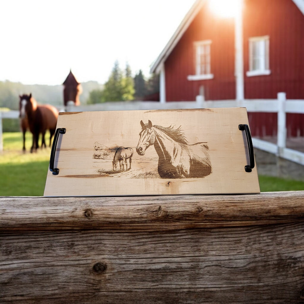 Horse Serving Tray