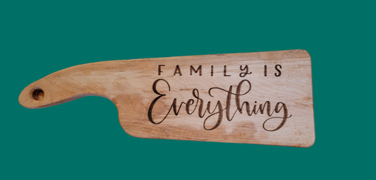 Family is Everything cutting boards