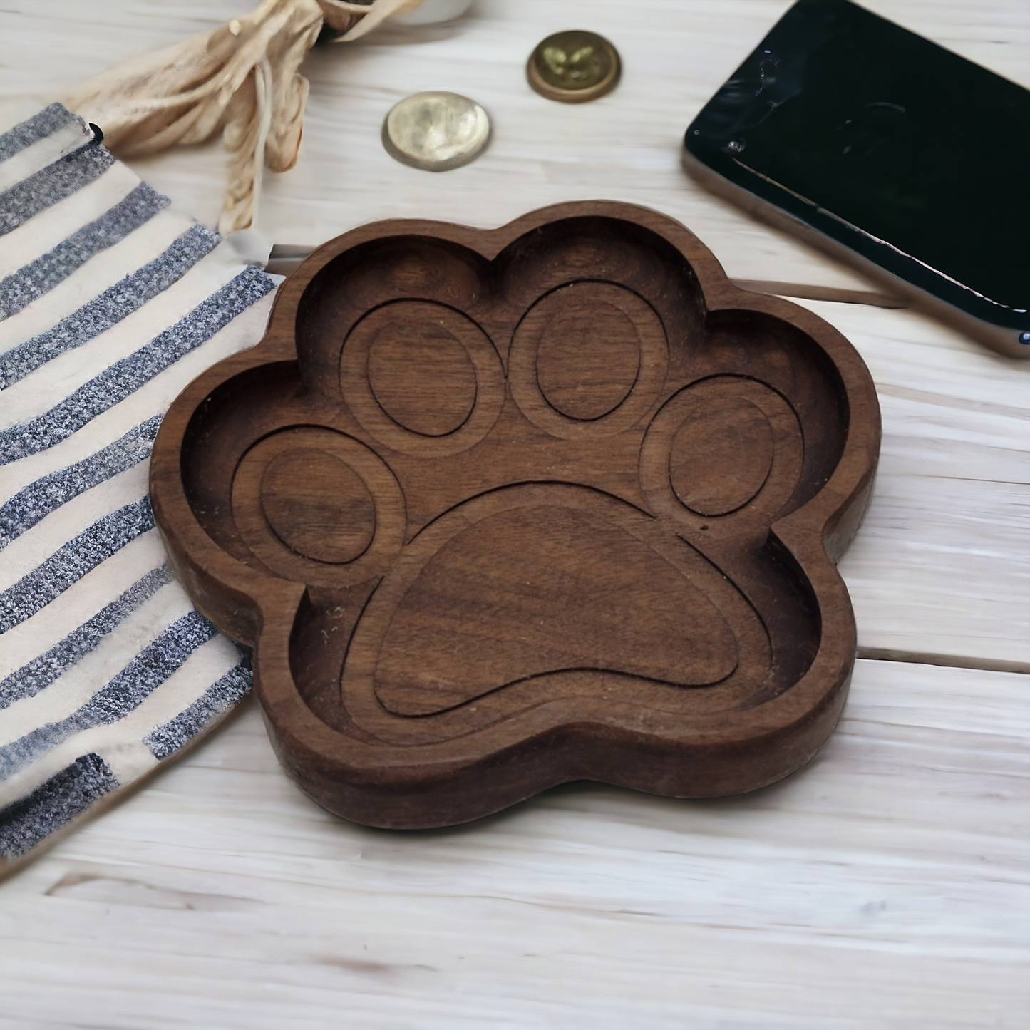 Paw Print Catchall Tray