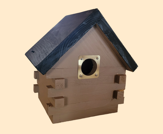 Log Cabin bird house