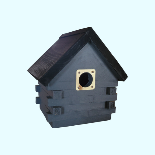 Log Cabin bird house