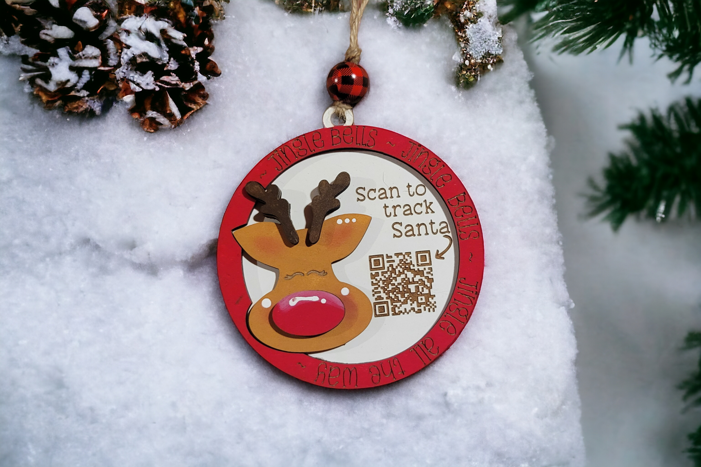 Santa Tracker Ornament