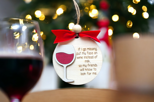 Wine Ornament