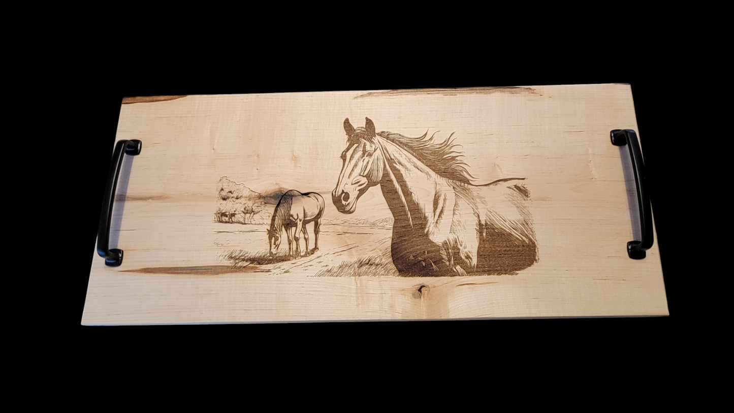 Horse Serving Tray