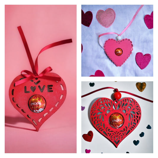 Heart with Chocolate Truffle